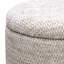 Repose-pieds rond avec rangement Modern