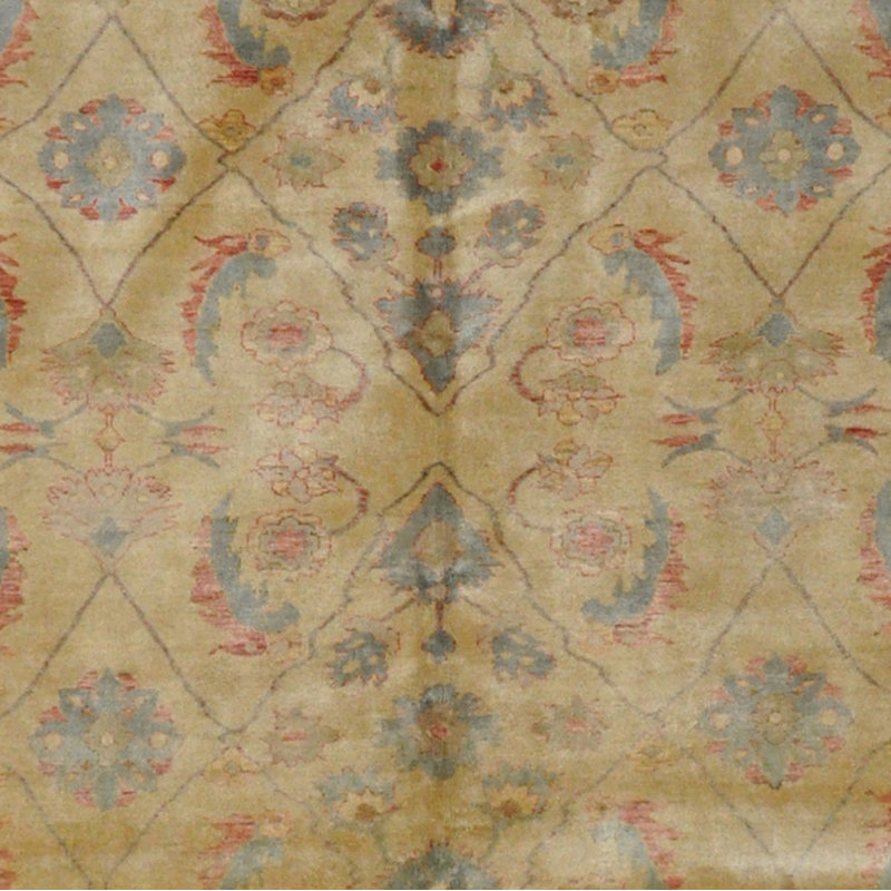 Tapis en laine noué à la main Oushak