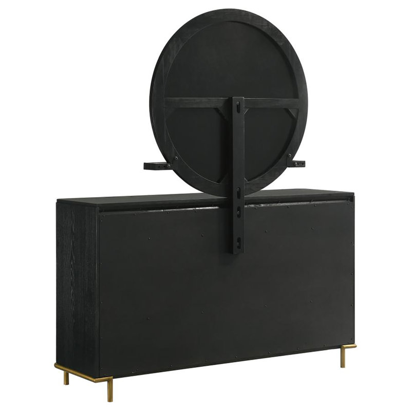Commode à 8 tiroirs avec miroir Wailing