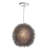 Urchin 1-Light Pendant - Painted Chrome-1368558601