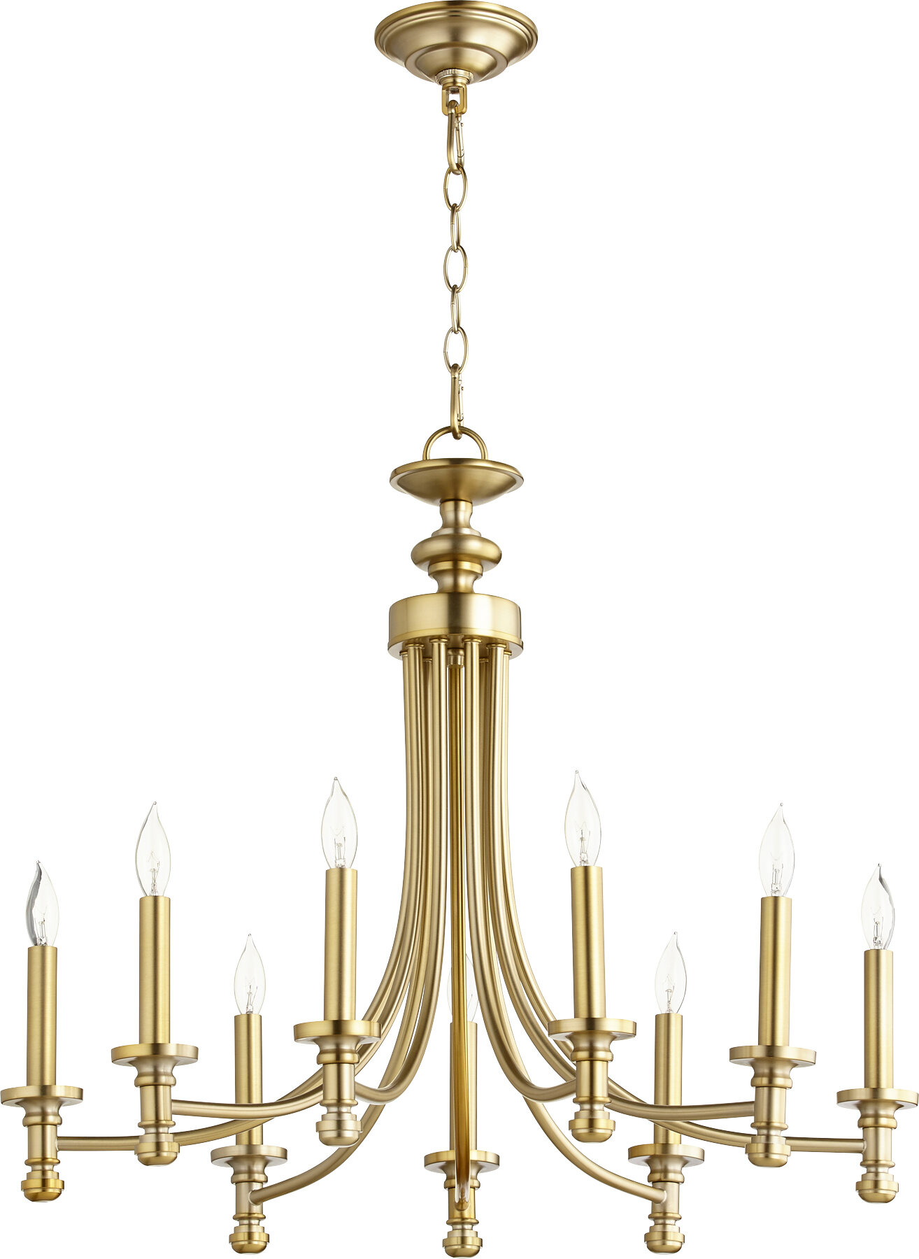 Charlton Home® Herman 9 - Light Classic / Traditional Chandelier ...