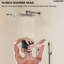 Ensemble de robinet de douche à pluie haute pression mural 10 ", robinet de baignoire avec valve brute-73468220