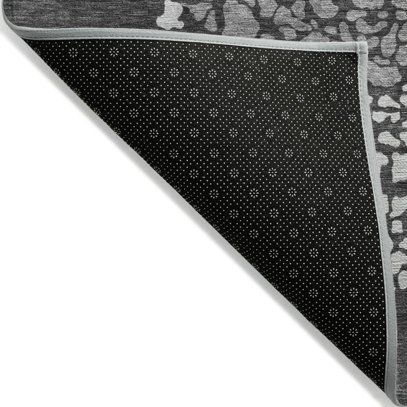 Abstract Machine Woven Polyester Indoor / Outdoor Area Rug, Runner 2'3" x 7'6"