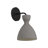 Aethera LED 7" Outdoor Wall Sconce - Gray-620604601