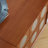 Creative design sense solid wood TV cabinet