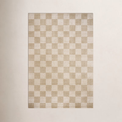 Calvin Wheat / Ivory Area Rug