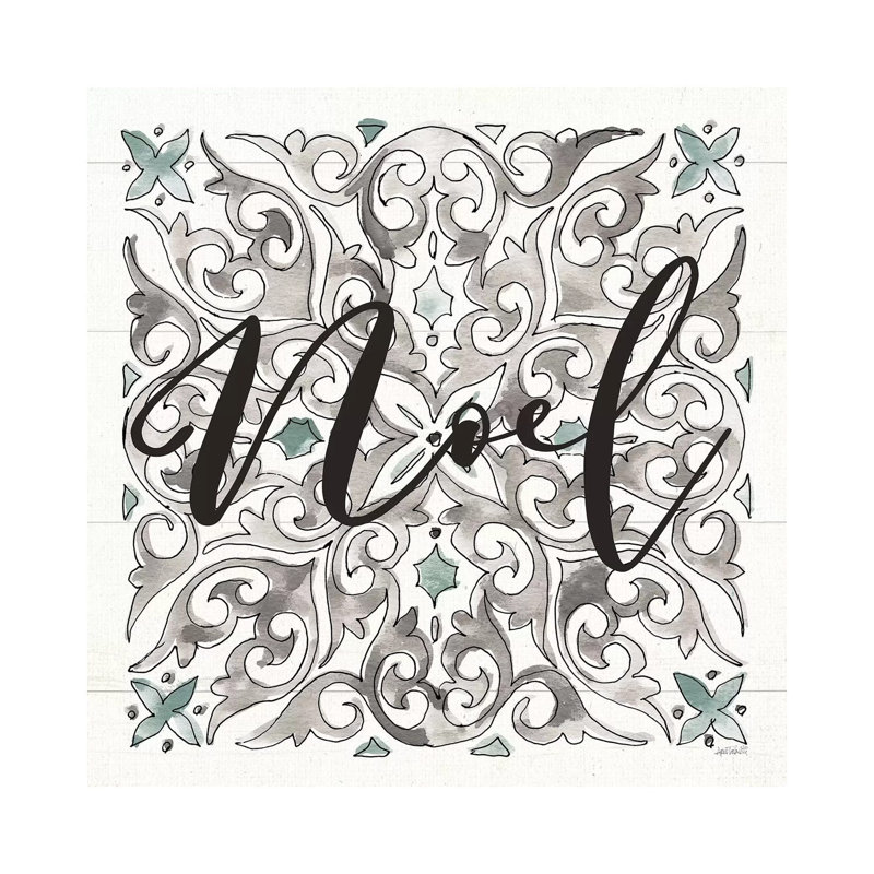 Modern Farmhouse XVI Noel by Anne Tavoletti - Wrapped Canvas Print, 30.48cm H x 30.48cm W
