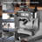 Machine With Grinder Espresso Maker With Powerful Milk Frother, Lcd Display,stainless Steel Coffee Maker