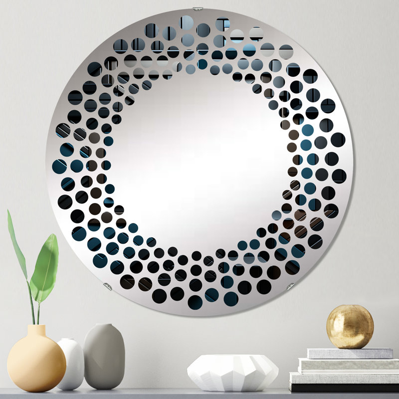 Cesilia Circle Mirror, 23.6" x 23.6"