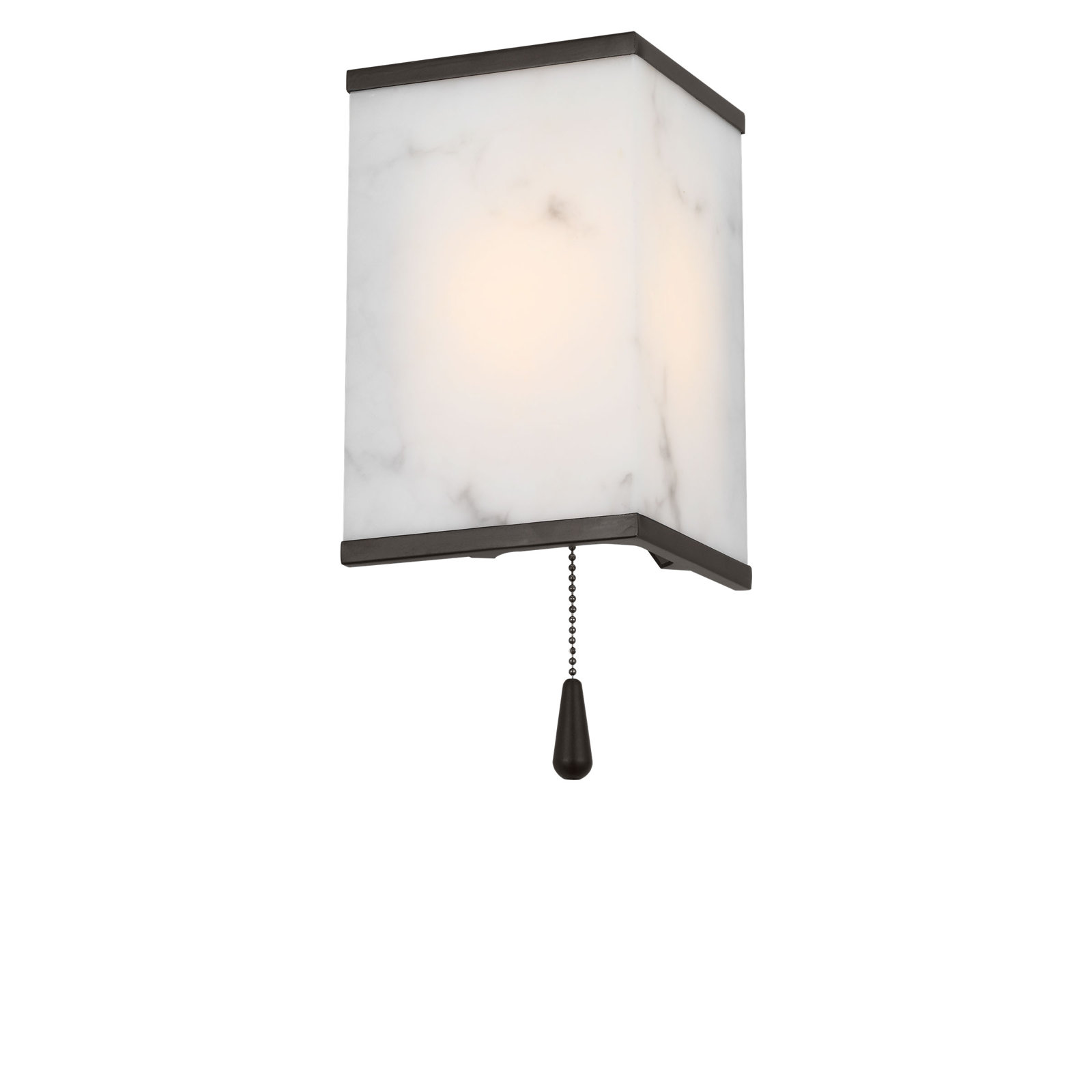 Whitley Vanity Light, Aged Iron, 8"H x 7" W x 4.4" D