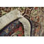 Tapis traditionnel floral élégant teint 7 x 7