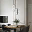 Luminaire suspendu rectangulaire DEL-525283657