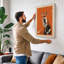 Portrait of the Fox Rustic - Wrapped Canvas-1225876179-1225876170