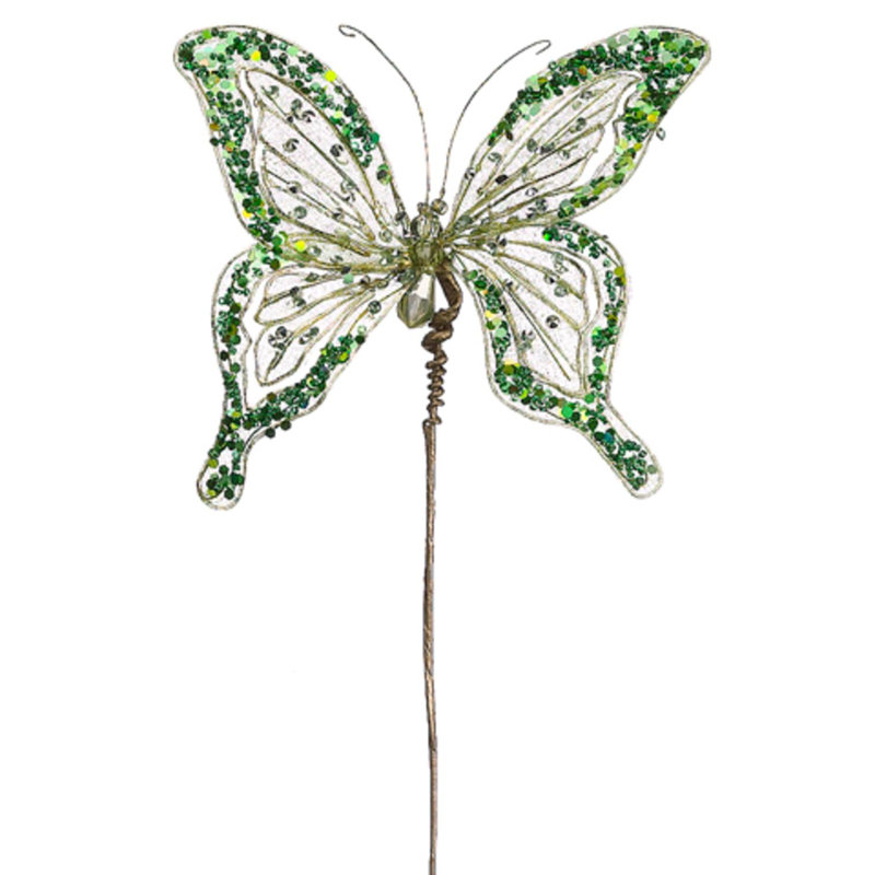 Médaillon floral 16 po Princess, Vert