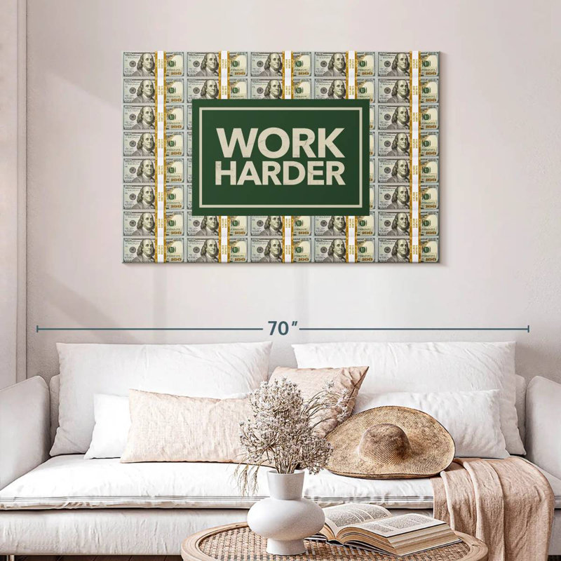 Tergel Work Harder, 30" H x 45" W