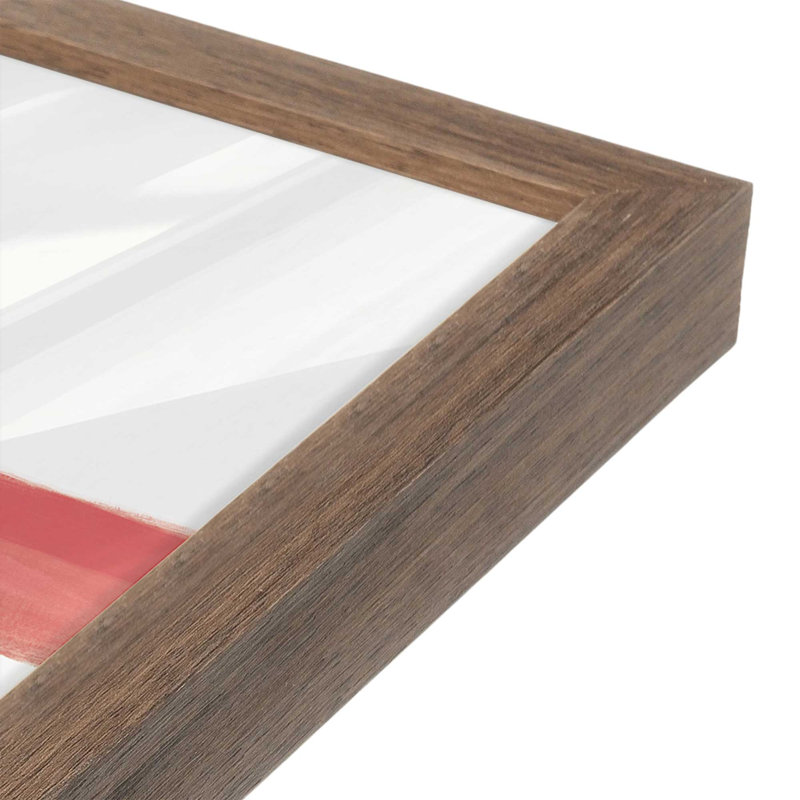 Ensemble de 2 reproductions d'art Cozy Holiday, Noyer, 20 po x 20 po