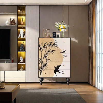 Armoire de rangement spacieuse au design moderne