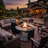 42" Outdoor Propane Fire Table – 50,000 BTU, Hidden Tank Storage, Weather-Resistant Zinc-Aluminum Top & Steel Frame