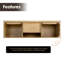 Meuble-lavabo double autoportant Grisella 72 po avec comptoir en quartz