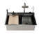 Deervalley 29.5" X 18" Smart Waterfall Kitchen Sink, Drop In Stainless Steel Digital Display Workstation Sink