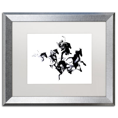 « black horses » par robert farkas, impression encadrée