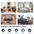 Upholstered Sectional Sofa, Cloud Couch, 4-Seater Modular Sectional Sofa L-shaped Sofa for Living Room Office Apartment-1029976047