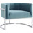 Velvet Barrel Chair-22858788-99309307