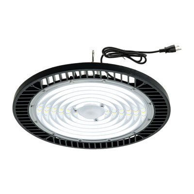 Ultra-Bright 240W UFO High Bay Light 11.6 Inch Dimmable Industrial Lighting For Warehouse, Workshop, Garage