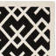 Tapis géométrique en laine et en coton tissé à la main et à plat Rodgers-794731430