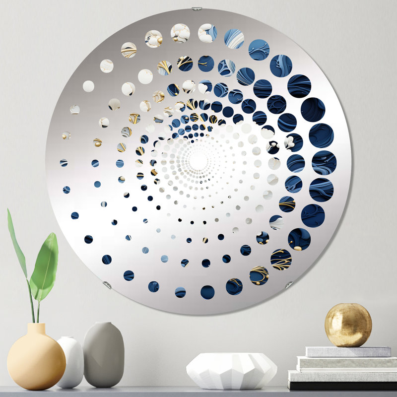 Liquide encre spirale III - Spiral Dot, 23,6 po x 23,6 po