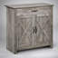 Buffet, armoire de cuisine style porte de grange, armoire d'appoint