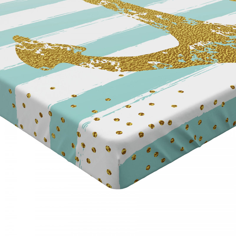 Microfiber Striped Fitted Sheet, Full Fitted Sheet