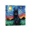 Reproduction d’art, "Schipperke Night" par aja Trèves-53777706-53777713-53777719