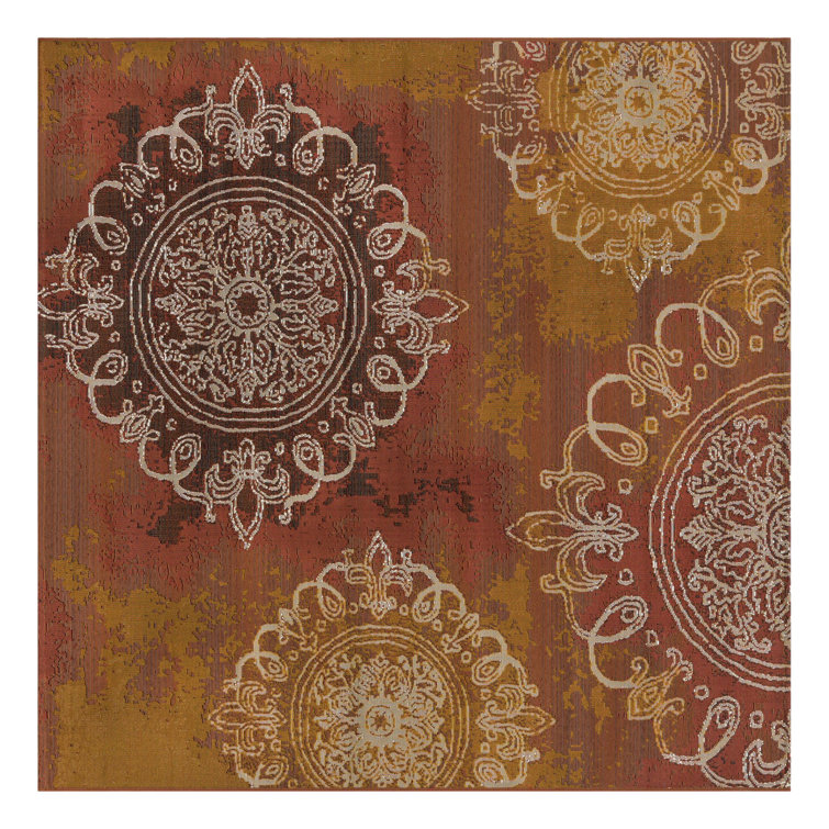 Tatum Washable Oriental Indoor / Outdoor Rug