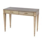 Kai 2 Drawer 45" Burl Wood Console Table