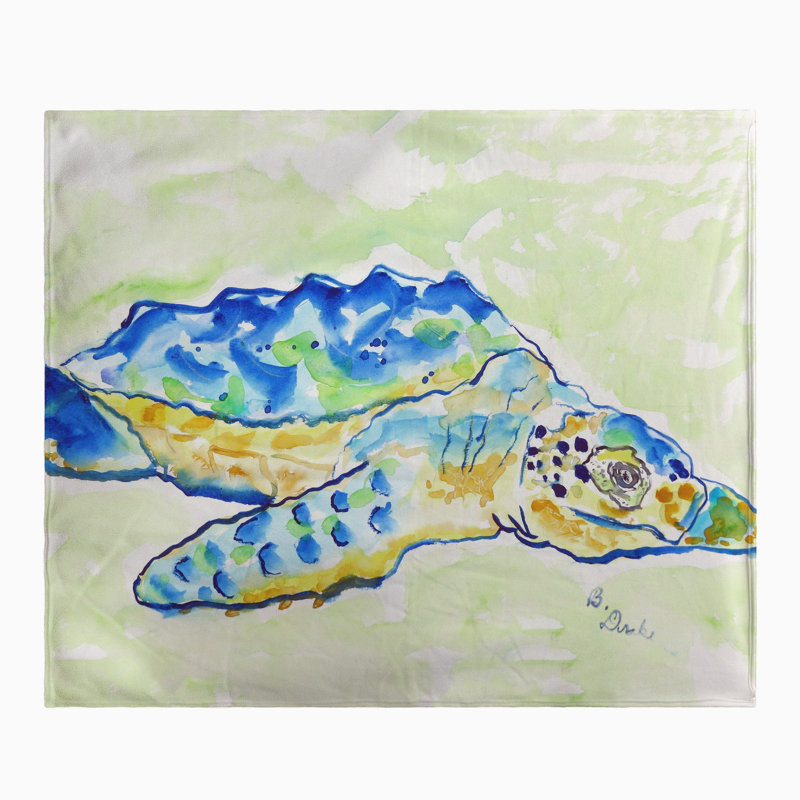  Jeté de tortue caouanne