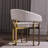Boucle Barrel Dining Side Chairs With Arms-429762950-429762947