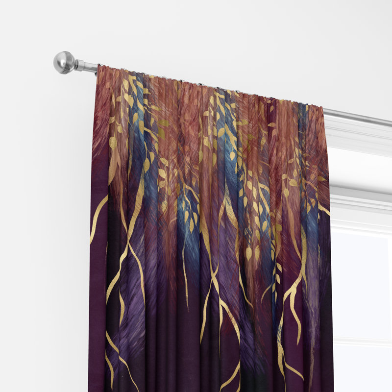 Semi Sheer Curtain, 20" W x 52" L