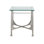 Metal Designs Bruno Square End Table