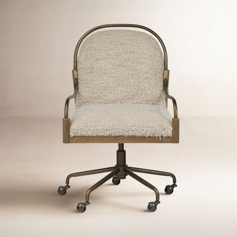 Demi Swivel Office Chair, Ivan Stone