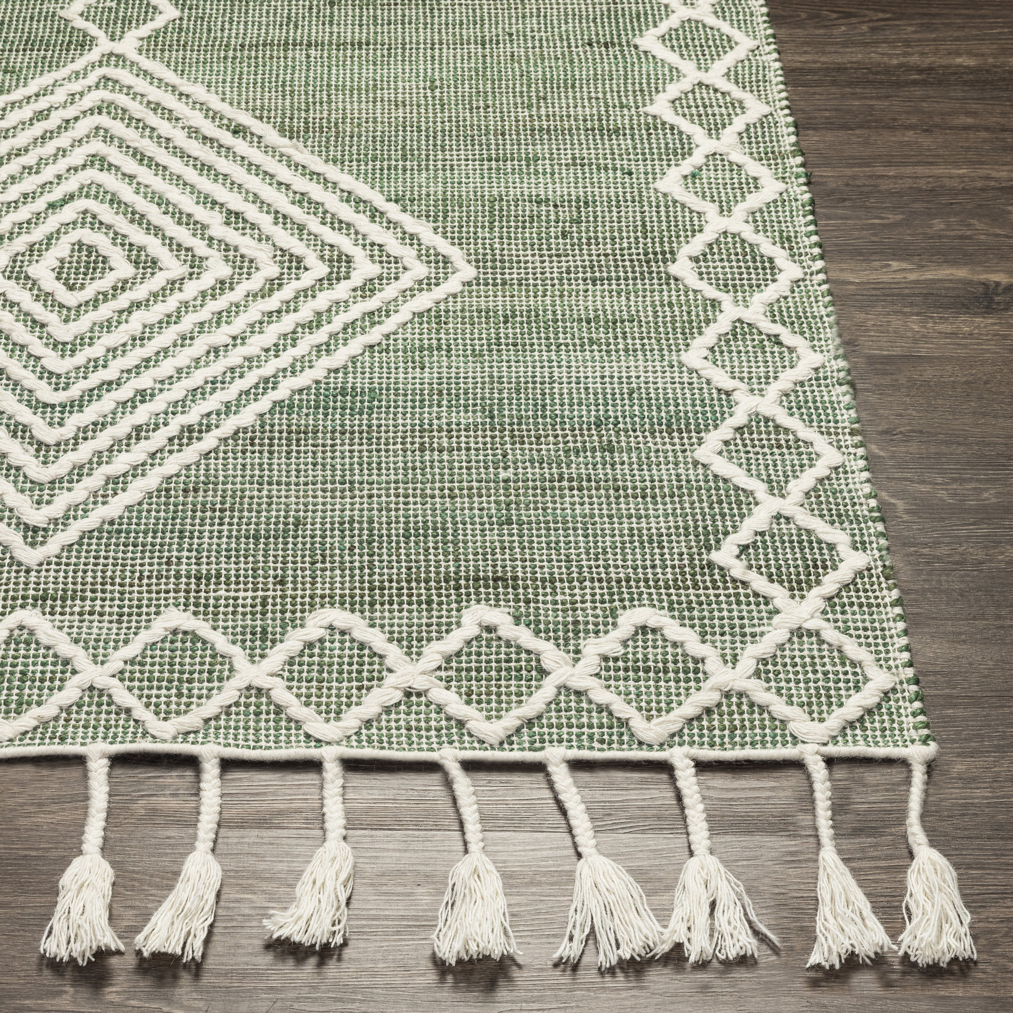 Rodriguez Handmade Rug, Rectangle 2' x 3'