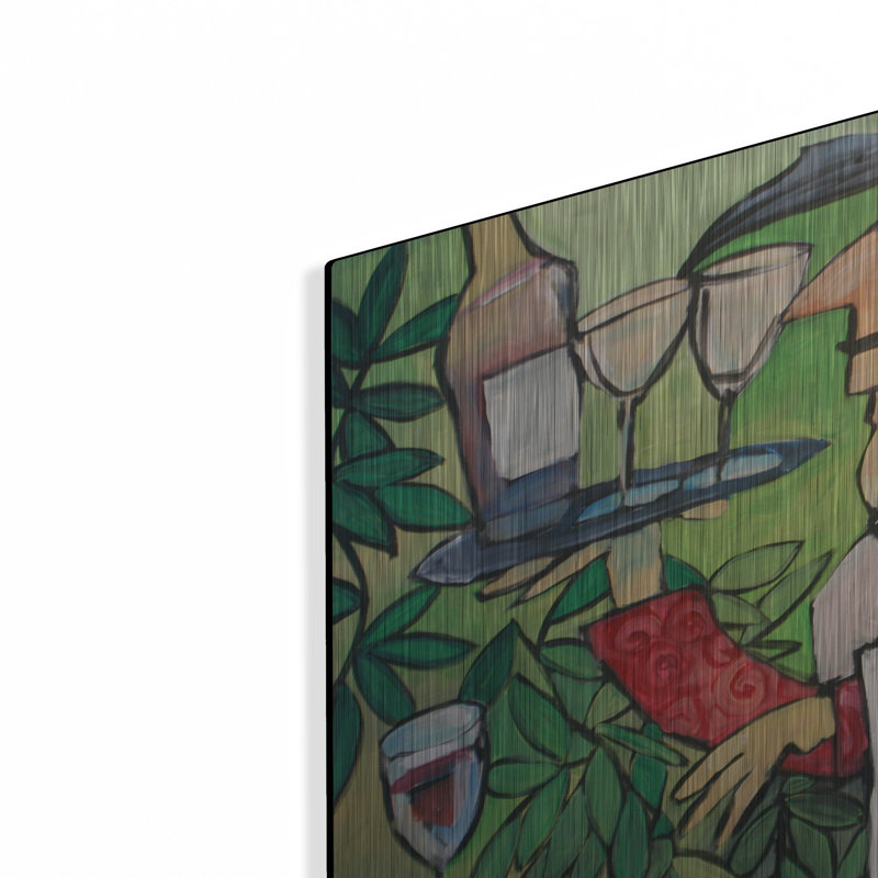 «The Wine Steward» par Tim Nyberg, H 12 po x l 12 po