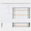 Lit escamotable double avec bureau et armoire de rangement-1060048141