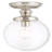 Pevely Glass Semi Flush Mount
