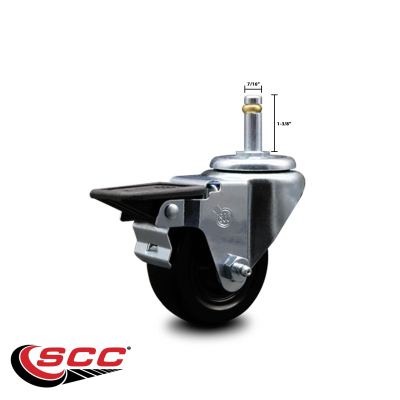 Hard Rubber Caster