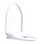 Siège de bidet intelligent avec poignée latérale, chauffage instantané, personnalisable, solution de nettoyage de salle de bain familiale, options de nettoyage multiples, capteur d'ouverture / fermeture automatique du capteur de radars, installation