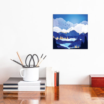 «Blue Lake», reproduction d'impression