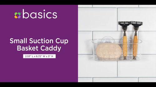 Wayfair Basics® Burgoyne Suction Shower Caddy