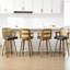Upholstered Cane Back Counter & Bar Stool With Armrest-2133399062-2129382414