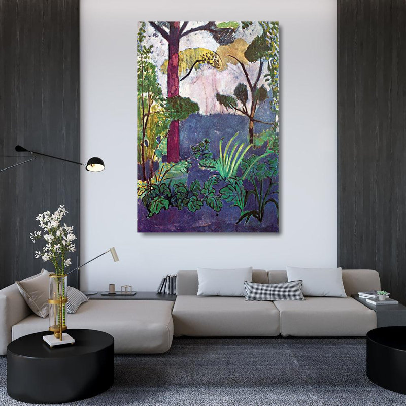 Moroccan Landscape, 48" H x 32" W
